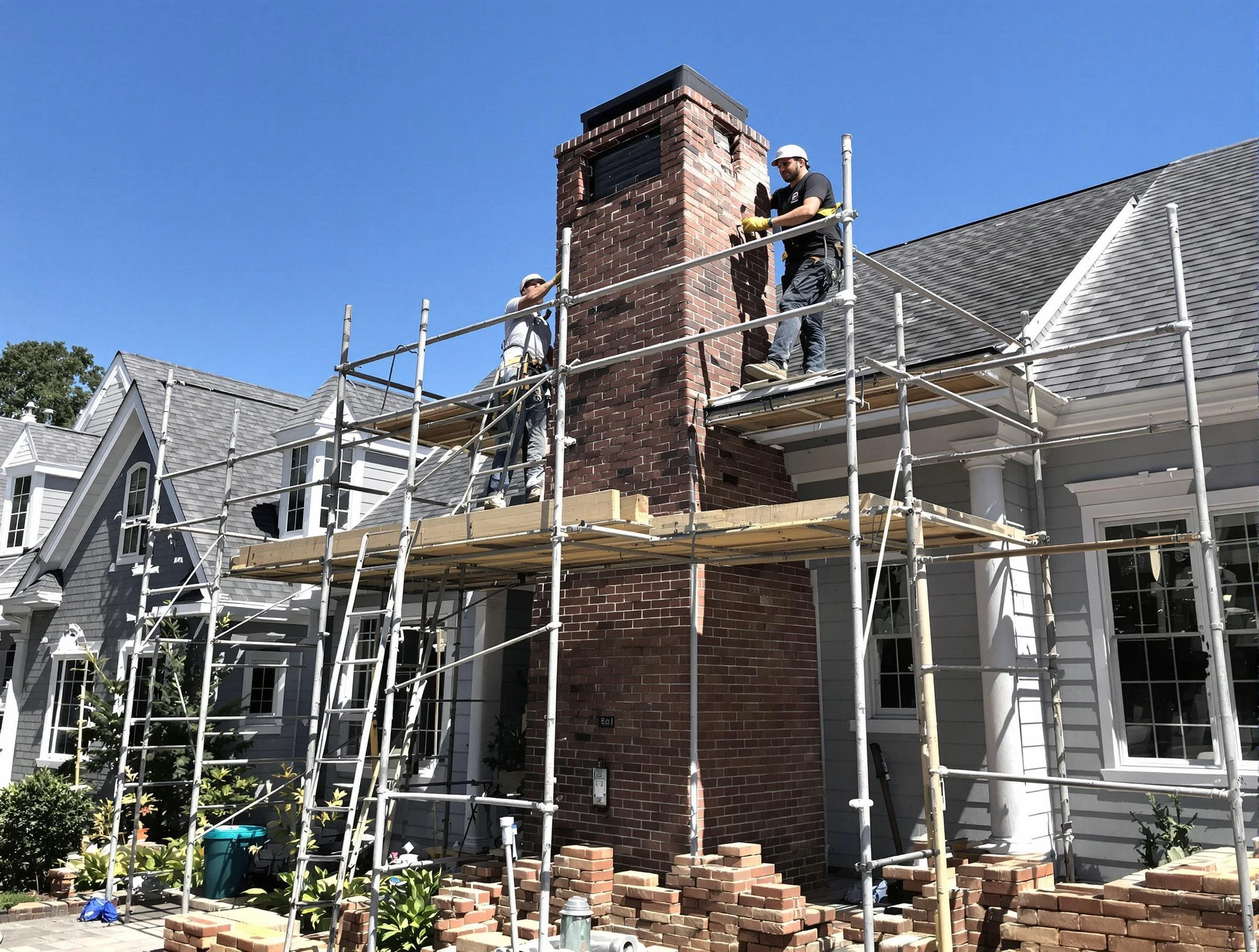Chimney Rebuilding in Lincoln